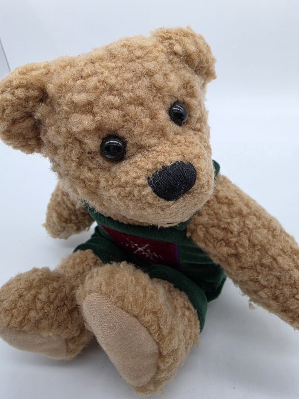 Hallmark Kiss Kiss Mistletoe Magnetic Kissing Teddy Bear Pair Christmas Plush - Picture 6 of 15